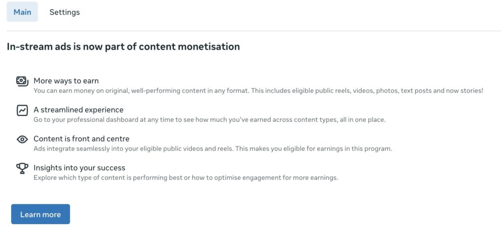 Facebook Monetization Requirements 